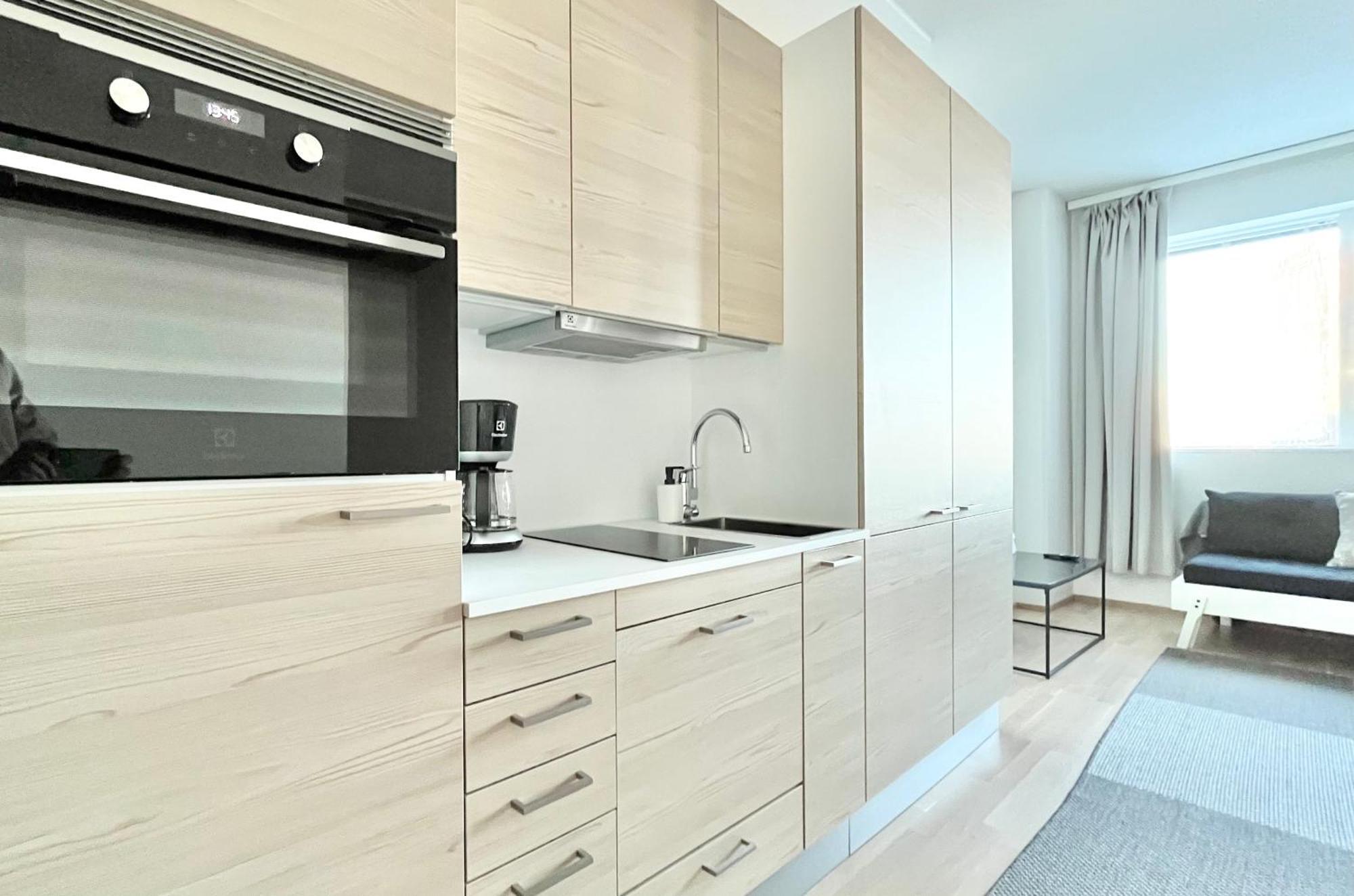 City Home Finland Arena Suite - Perfect Location With City View ตัมเปเร ภายนอก รูปภาพ